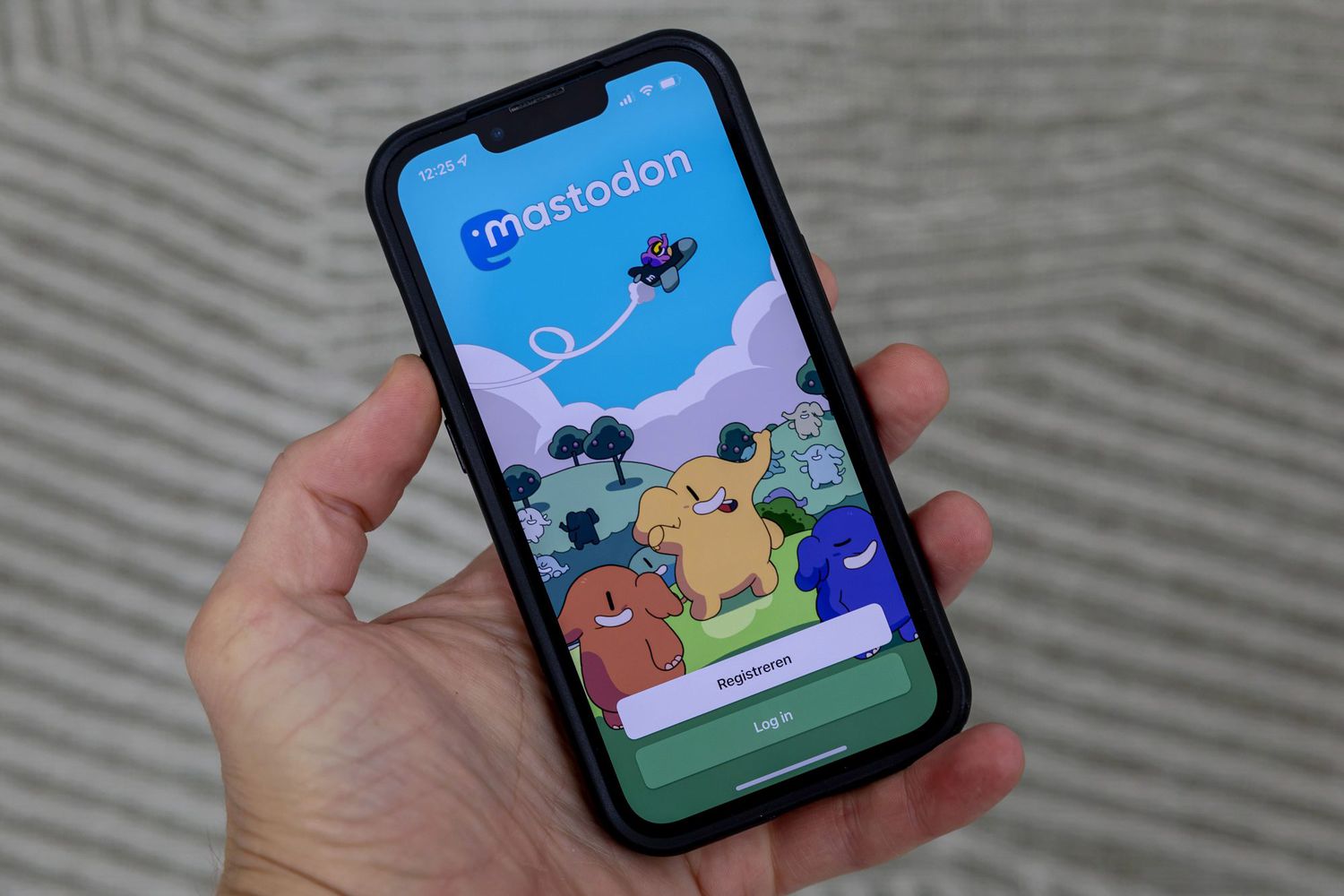 Mastodon Social on smartphone